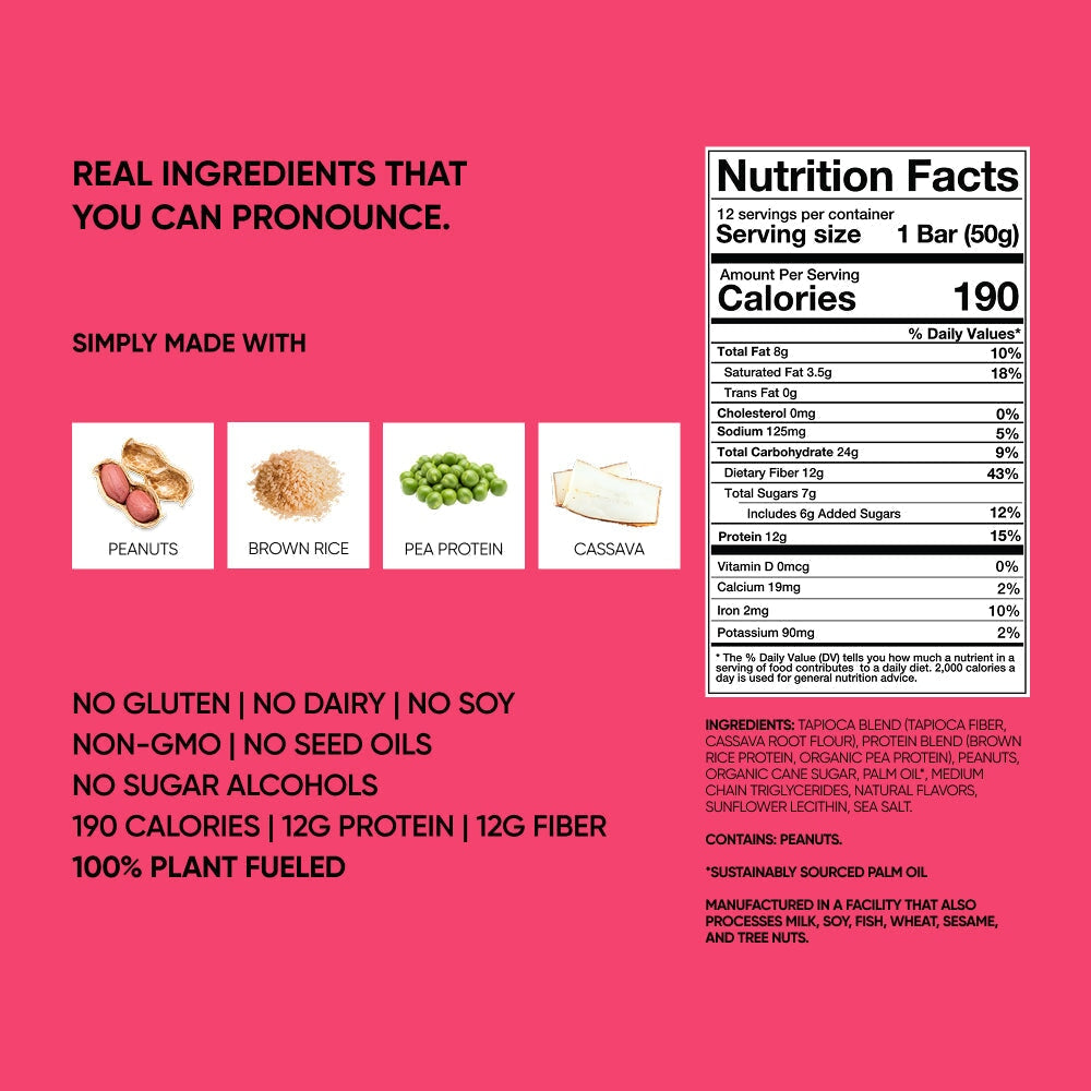 Get in My Belly, PB & Jelly Protein Bars TRUBRANDS 