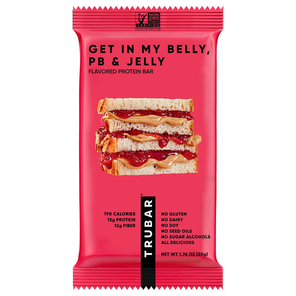 TRUBAR Get in My Belly, PB & Jelly (12 Bars)