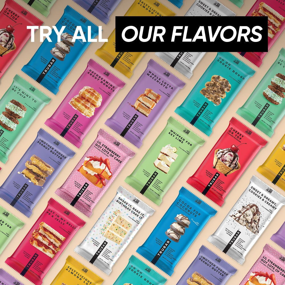 Get in My Belly, PB & Jelly Protein Bars TRUBRANDS 