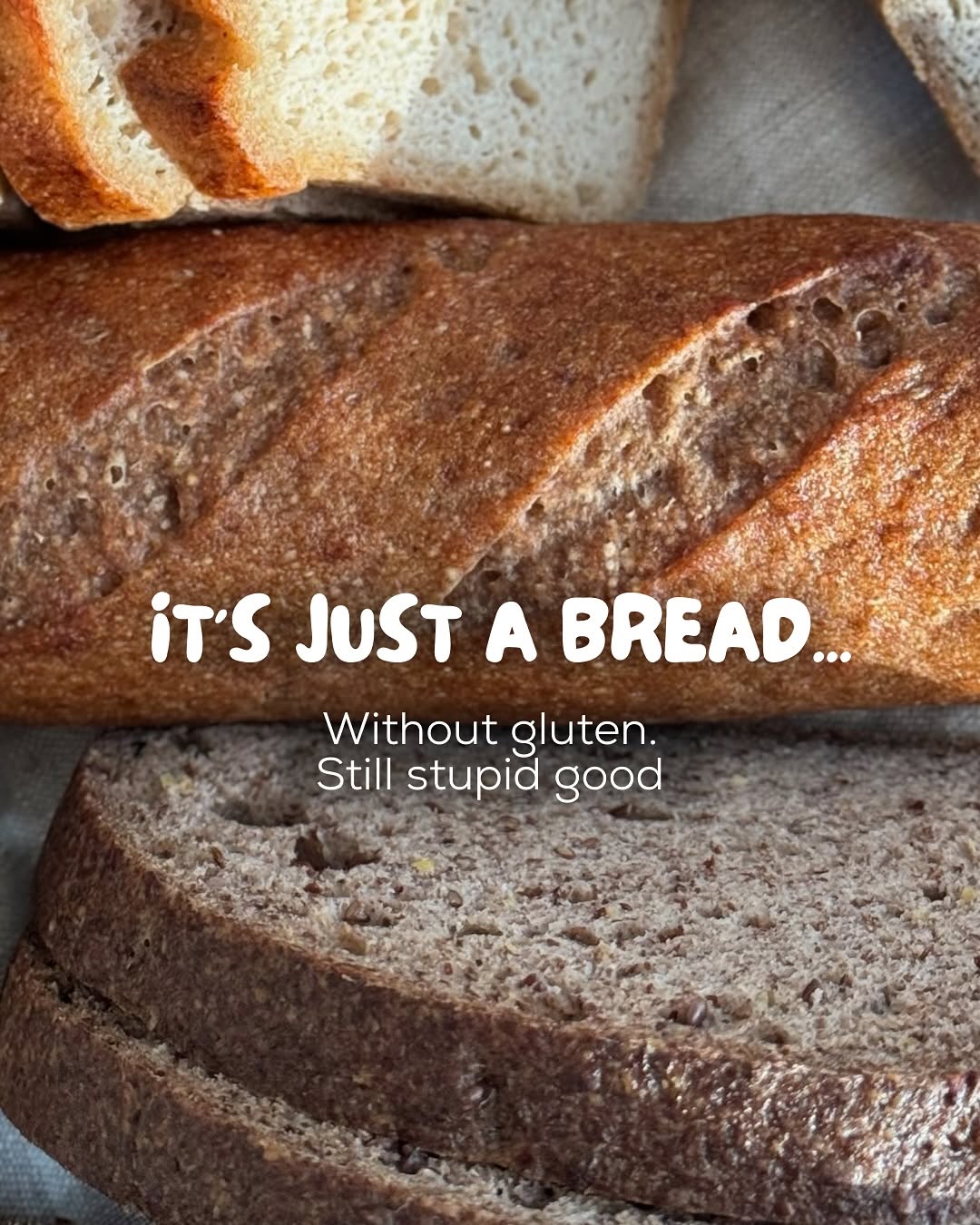 Heaven GF Bakery French Vegan Sourdough Baguette (4 Pack)