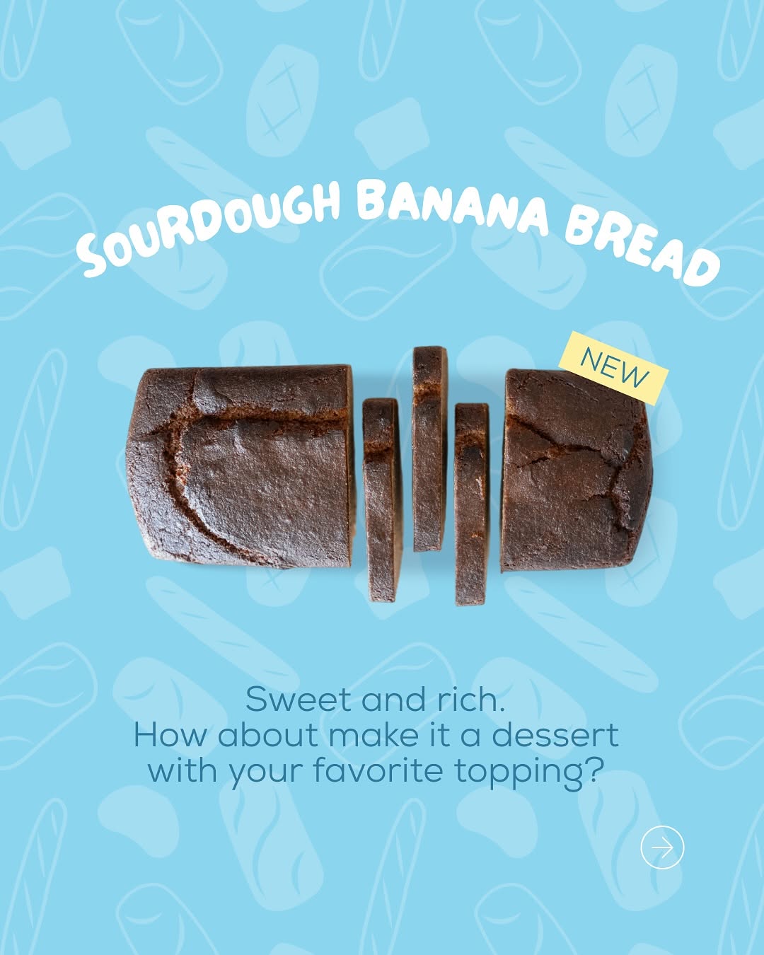 Heaven GF Bakery Cinnamon Sourdough Banana Bread(4 pack)