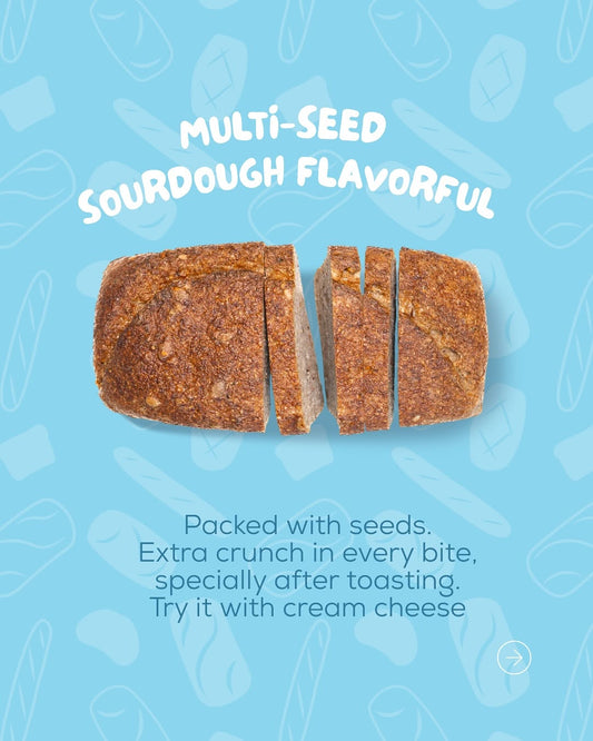 Heaven GF Bakery Multi-Seed Sourdough Vegan Loaf (4 Pack)