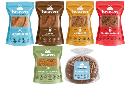 Heaven GF Bakery Cinnamon Sourdough Banana Bread(4 pack)