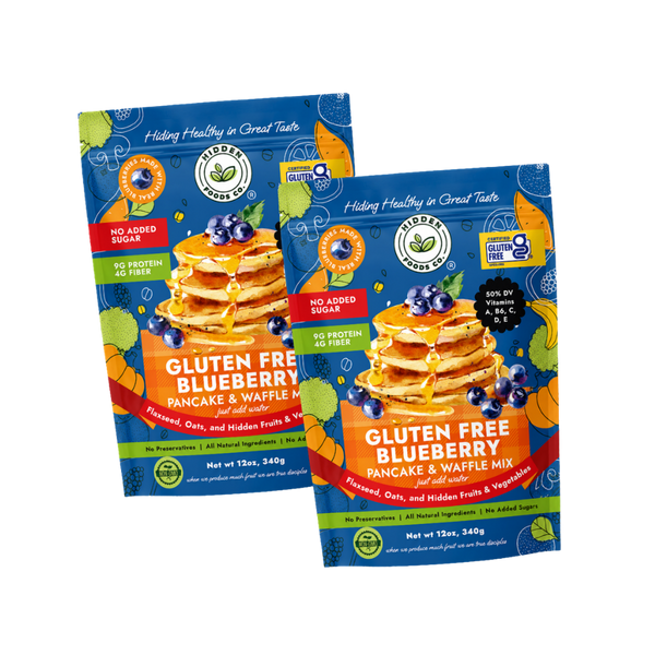 Hidden Foods Blueberry Pancake Mix 2-Pack