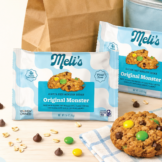 Meli's NEW! Original Monster Single-Serve Cookie, 12-pack