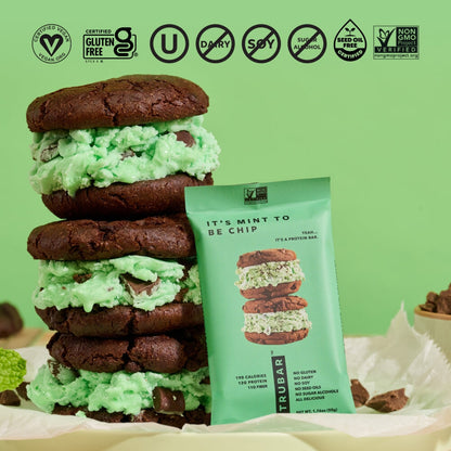 It's Mint to Be Chip Protein Bars TRUBRANDS 