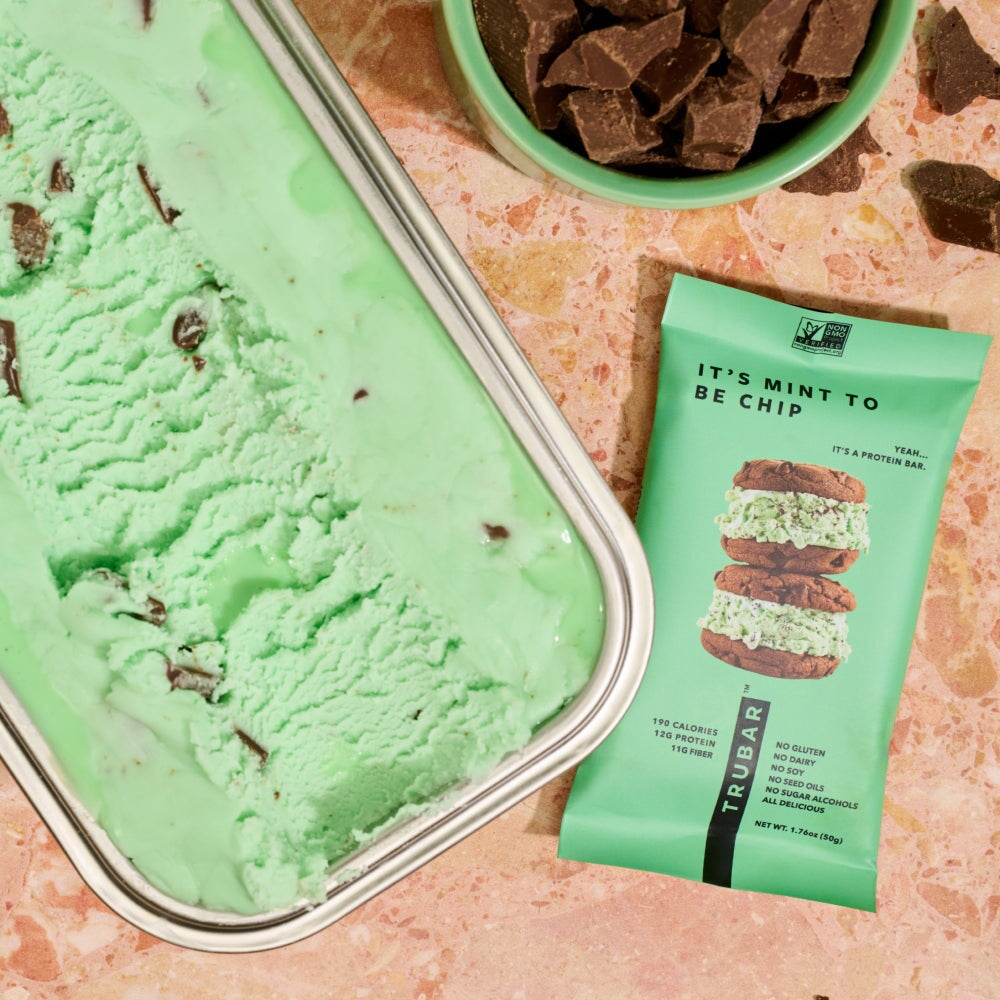 It's Mint to Be Chip Protein Bars TRUBRANDS 