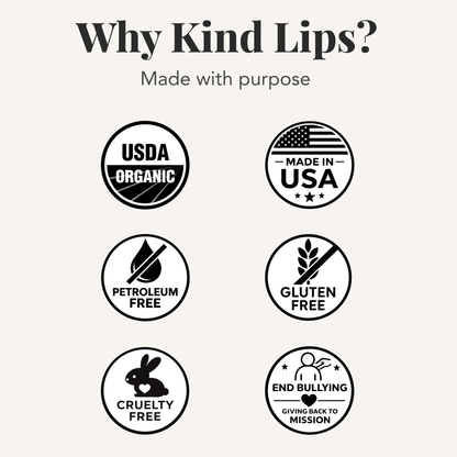 Kind Lips Variety 5 Pack Lip Balm Pack Kind Lips 