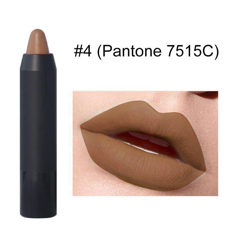 EpiLynx Perfect Lip Crayon in vibrant shade, showcasing a hydrating, buildable vegan and gluten-free lipstick balm pencil.