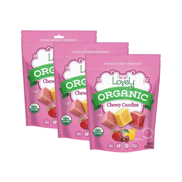 Lovely Candy Organic Chewy Candies