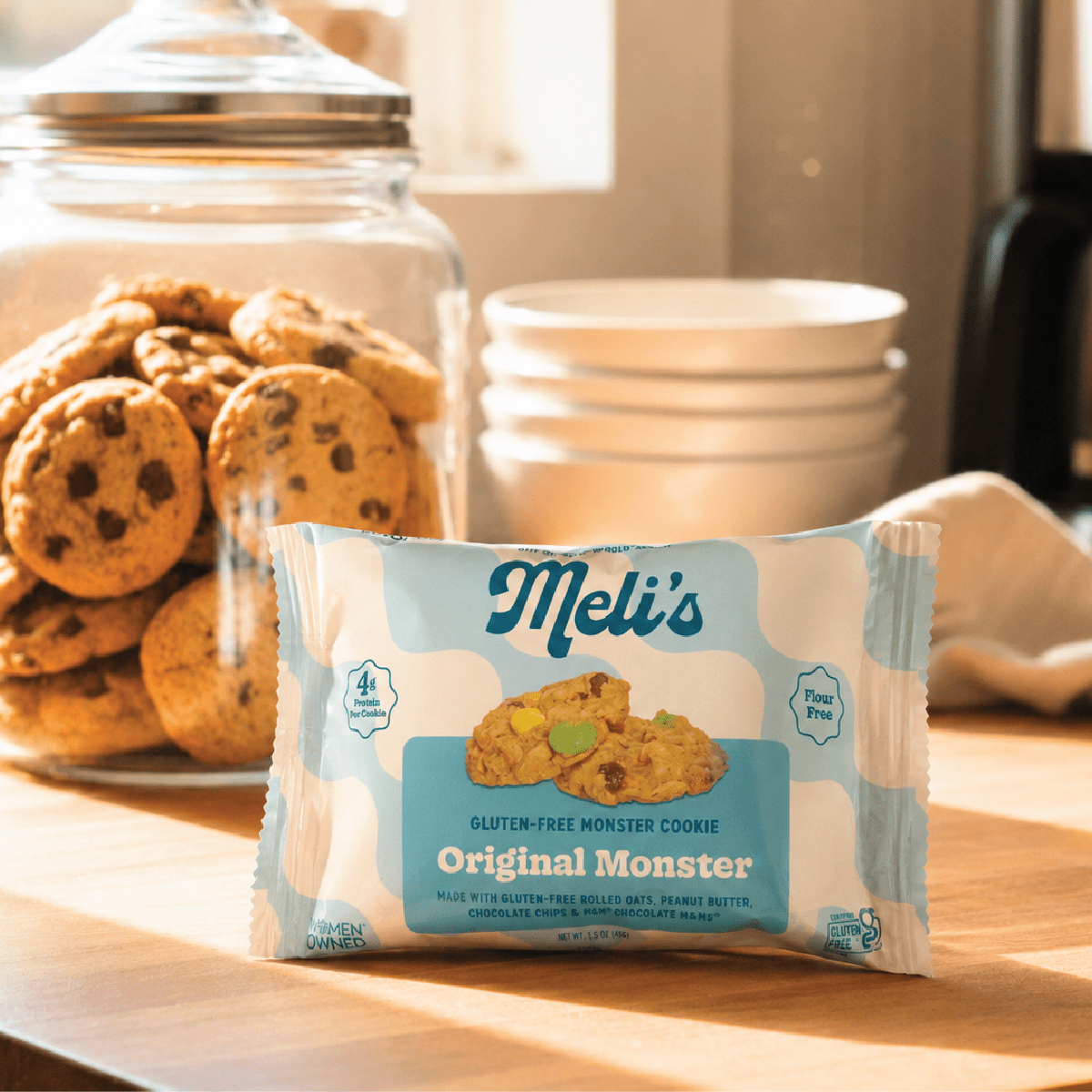 Meli's NEW! Original Monster Single-Serve Cookie, 12-pack Meli's Cookies 