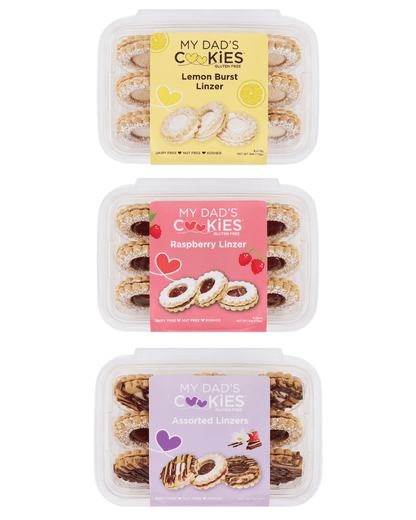 My Dad's Cookies 6oz Linzer Assortment - 3 Count My Dad's Cookies 