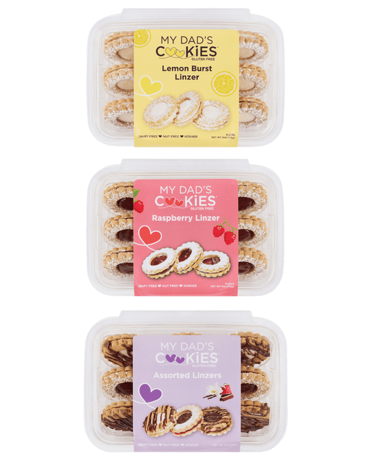 My Dad's Cookies 6oz Linzer Assortment - 3 Count My Dad's Cookies 