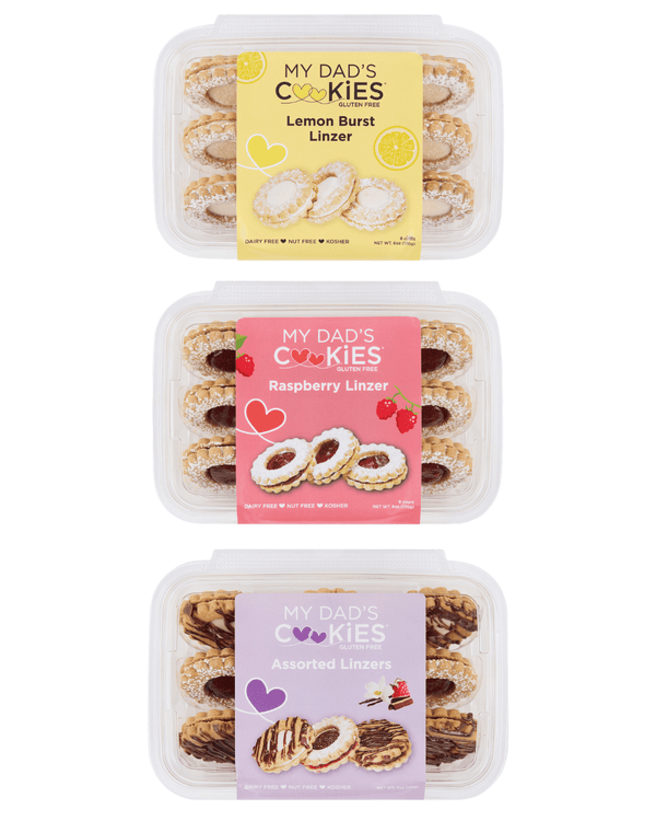My Dad's Cookies 6oz Linzer Assortment - 3 Count