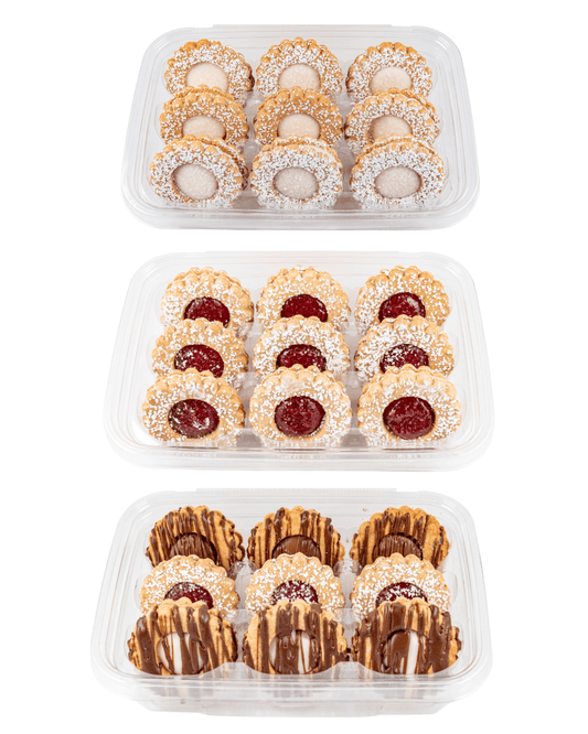 My Dad's Cookies 6oz Linzer Assortment - 3 Count My Dad's Cookies 