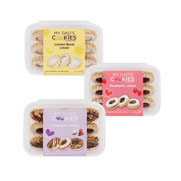 My Dad's Cookies 6oz Linzer Assortment - 3 Count