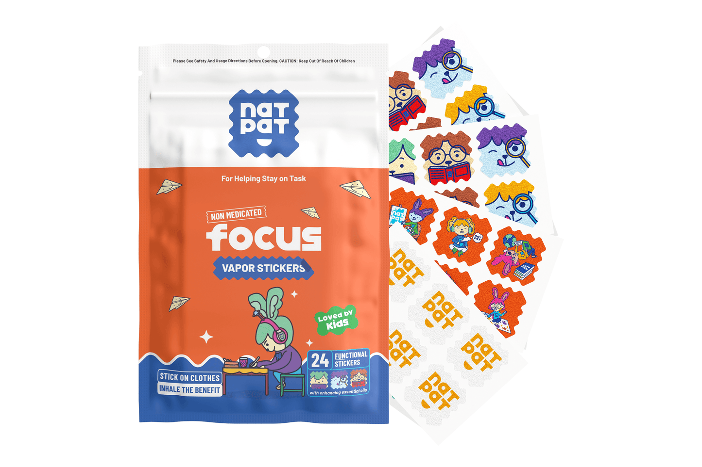 NATPAT Brain Boosting Bundle featuring health supplements, capsules, and mental wellness products on a white background