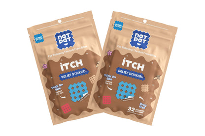 NatPat MagicPatch Itch Relief Patches by NATPAT, showing natural healing patches for skin irritation and itch relief.