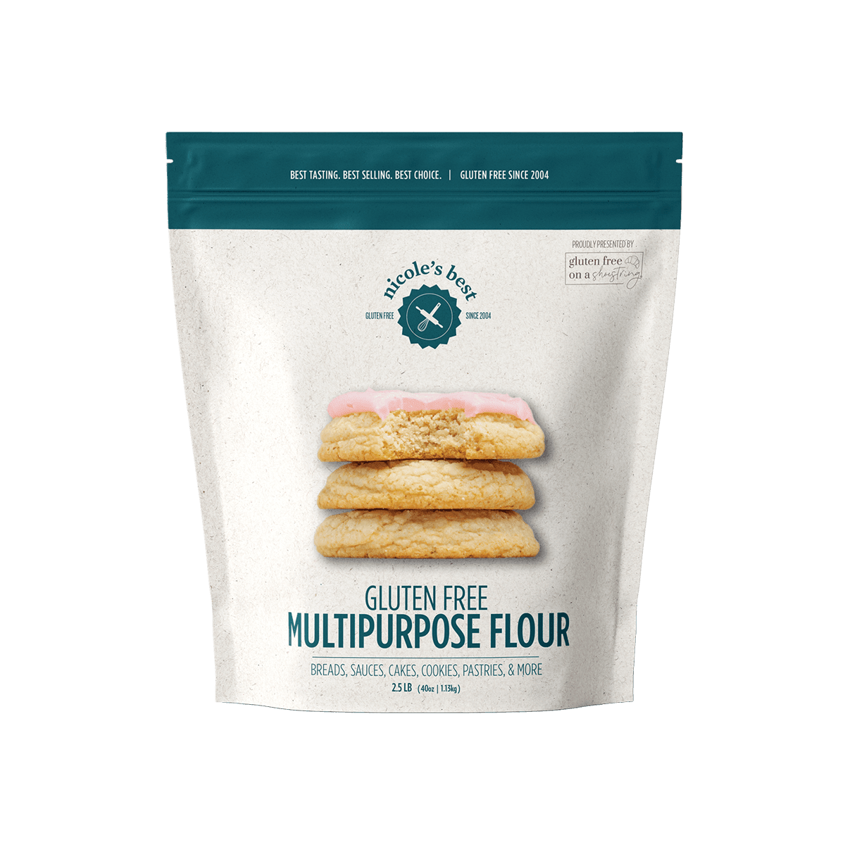 Nicole's Best Gluten Free Multipurpose Flour (2.5 LB) Multipurpose gluten free flour Nicole's Best 2.5 LBS 