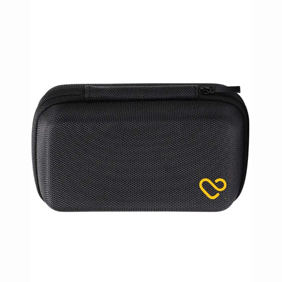 NIMA™ Travel Case accessory, compact and durable black case with zipper closure, designed for organizing travel essentials.