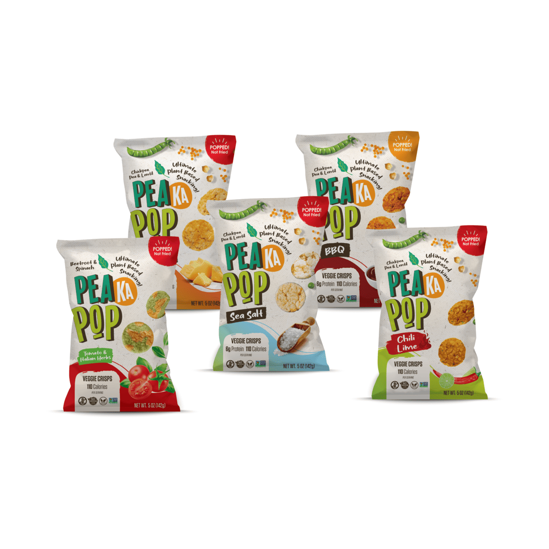 PeaKaPop All Flavors Variety Pack PeaKaPop 