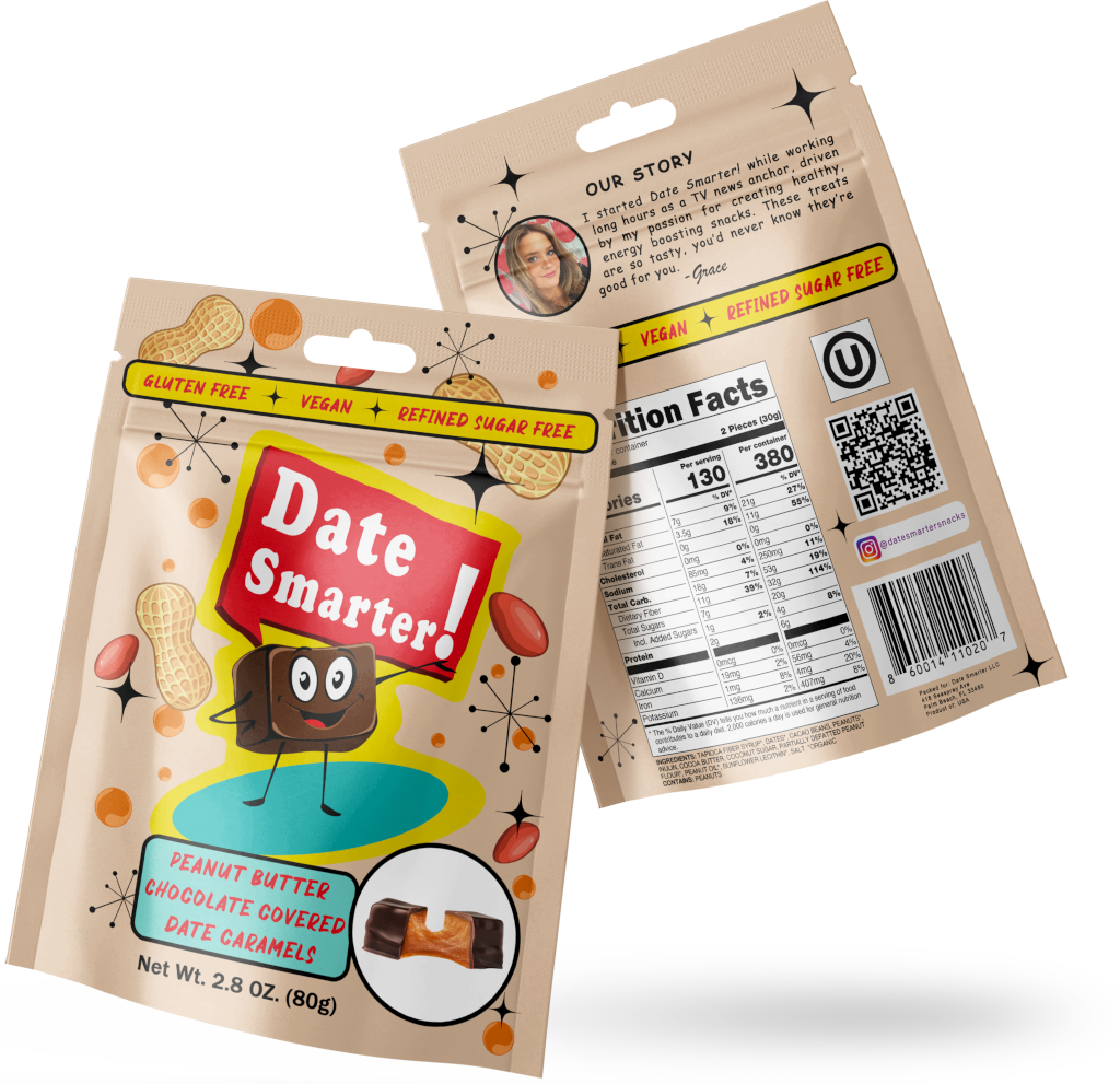 Date Smarter! Variety Pack: Peanut Butter & Original Flavor - 6pk