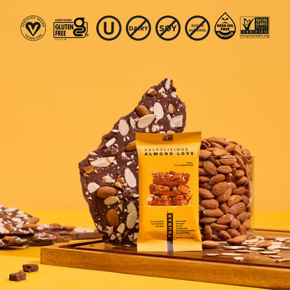 Saltylicious Almond Love Protein Bars TRUBRANDS 
