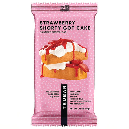 Strawberry Shorty Got Cake Protein Bars TRUBRANDS 