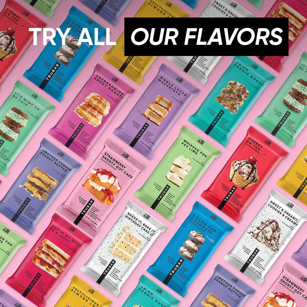 Strawberry Shorty Got Cake Protein Bars TRUBRANDS 