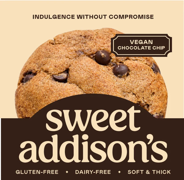Sweet Addison's Vegan Chocolate Chip Cookies | 4, 6 or 12 Packs