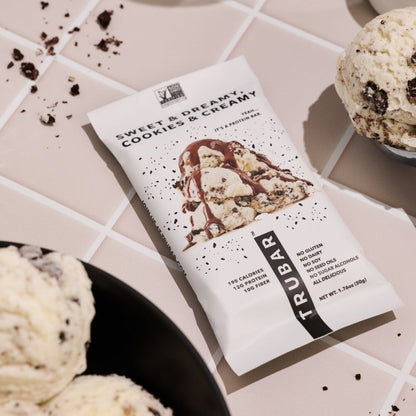 Sweet & Dreamy, Cookies & Creamy Protein Bars TRUBRANDS 