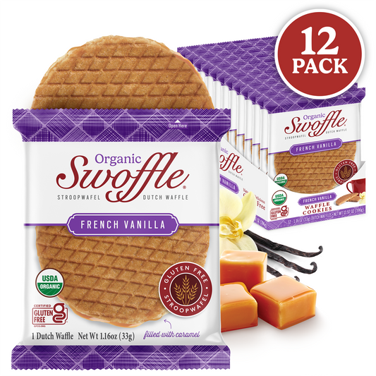 Swoffle Organic French Vanilla (12 Pack)