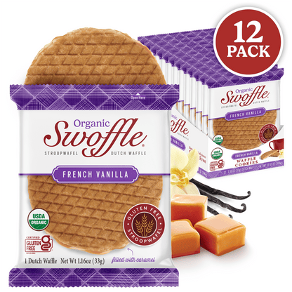Swoffle Organic French Vanilla (12 Pack) Swoffle Swoffle 