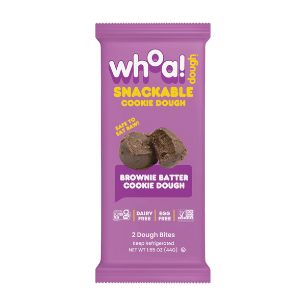 Whoa! Dough Snackable Brownie Batter Cookie Dough (14 Pack)