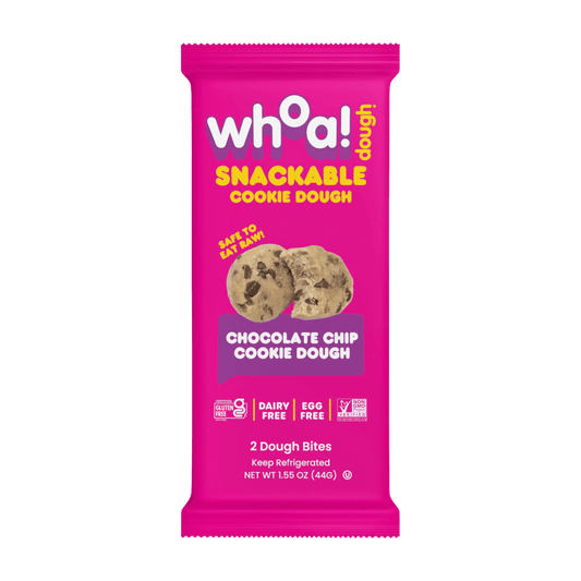 Whoa! Dough Snackable Chocolate Chip Cookie Dough Whoa Dough 