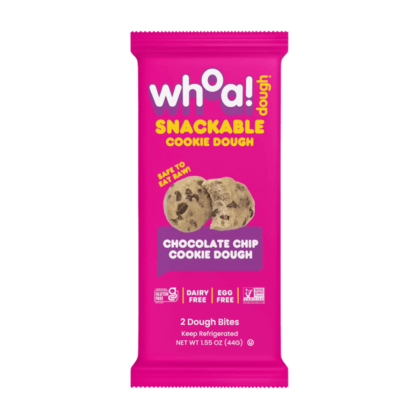 Whoa! Dough Snackable Chocolate Chip Cookie Dough (14 Pack)