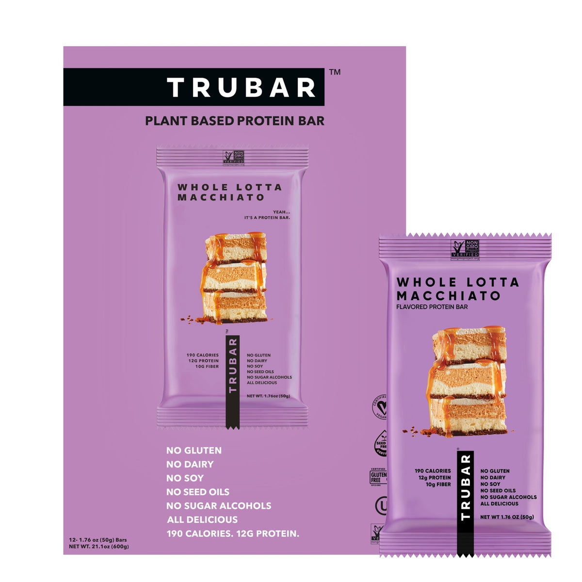 Whole Lotta Macchiato Protein Bars TRUBRANDS 