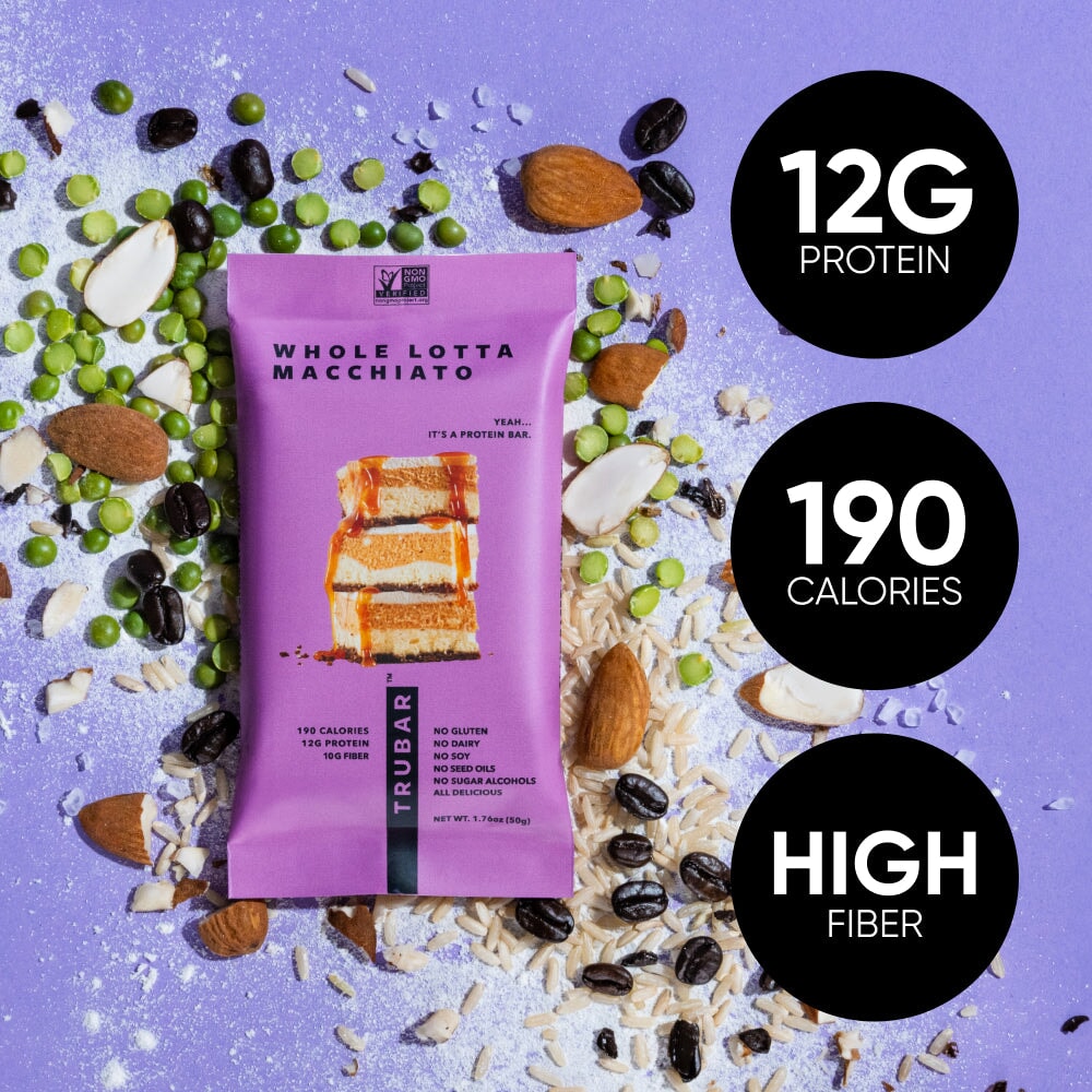 Whole Lotta Macchiato Protein Bars TRUBRANDS 