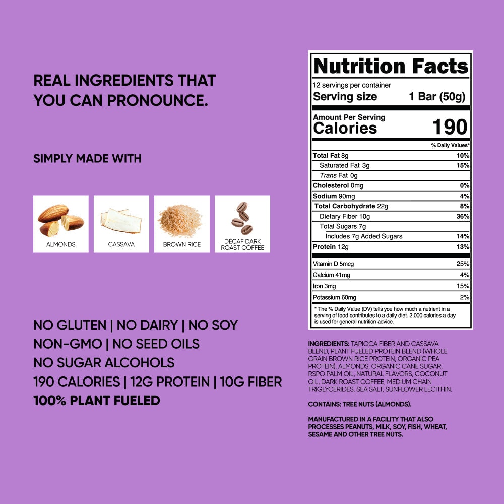 Whole Lotta Macchiato Protein Bars TRUBRANDS 