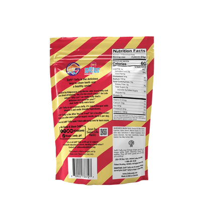 Zolli Candy Zaffi Taffy Bundle - Sugar-Free Candy Tooth-Friendly Taffy Assortment, 3 Bags Candy Zollicandy 